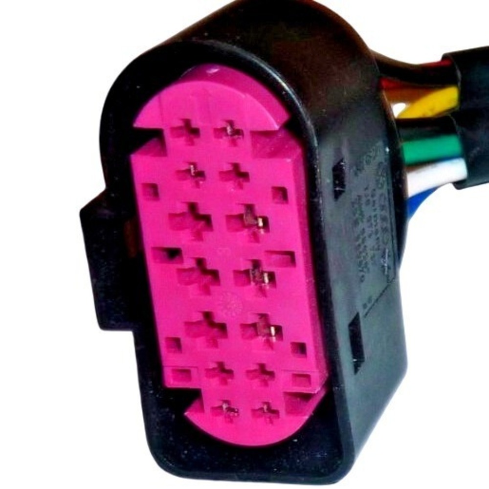 Automotive 16-Pin to Dual Multi-Pin Wiring Harness Adapter Connector Cable
